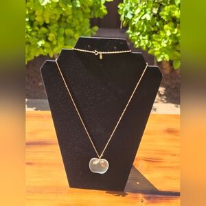 Vintage Avon Gold Apple Pendant Necklace